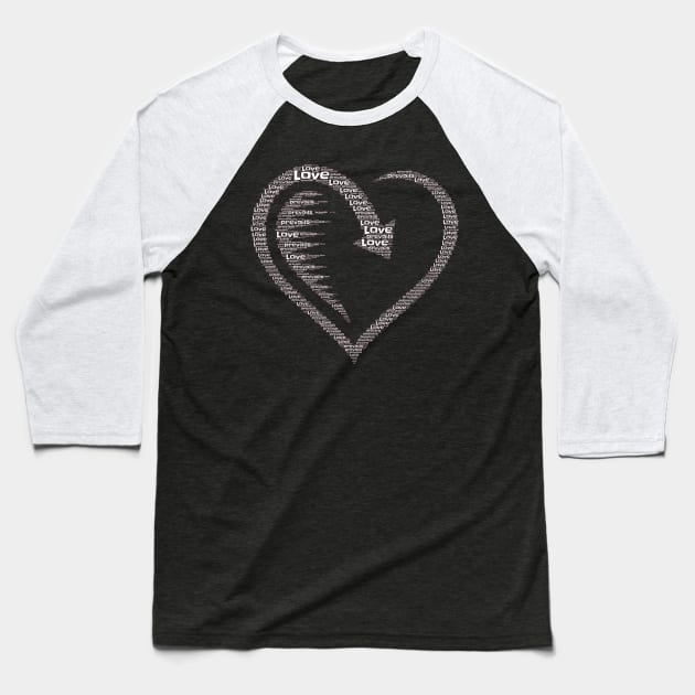 Love you very much Baseball T-Shirt by Dess